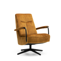 Draaifauteuil C-104 Goud Stof - thumbnail