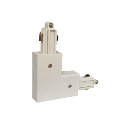Highlight 1-faseTrack corner left wit - O5110.00