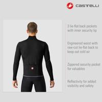 Castelli Espresso air jacket lange mouw light black heren L - thumbnail