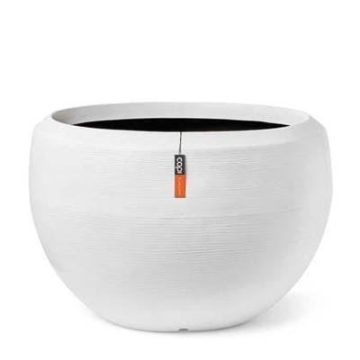 Vaas bol Arc Granite 177x120 wit bloempot Capi Europe - Capi europe