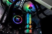 Thermaltake AH T200 Snow Micro-tower PC-behuizing Wit - thumbnail