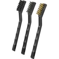 TOOLCRAFT Staalborstel RVS, Nylon, Messing 170 mm 1 set(s) - thumbnail