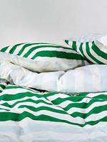 Marc O'Polo Sanna Dekbedovertrek Vivid Green 140 x 220 cm - thumbnail