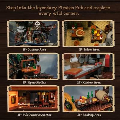 Pantasy Original Construction Set The Pirates Pub 44 cm