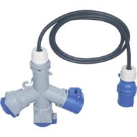 PCE 9532020js CEE-stroomverdeler 230 V/AC 16 A - thumbnail