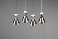 Trio HanglampEnzo Beam 4-lichts RVS - R30784007 - thumbnail