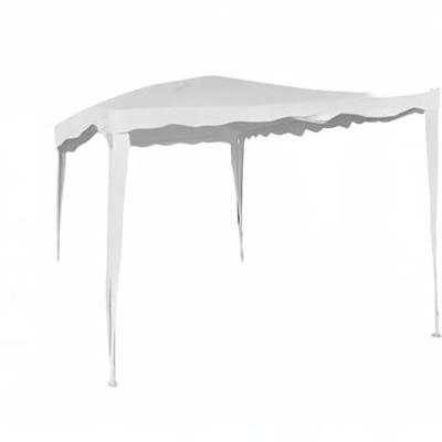 Tuinhuisje Aktive 300 x 250 x 300 cm Staal Wit Plastic