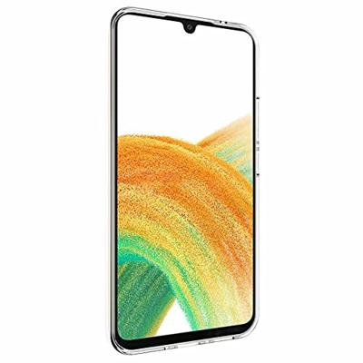 Lunso - Samsung Galaxy A34 - TPU Backcover hoes - Transparant Lunso - Samsung Galaxy A34 - TPU Backcover hoes - Transparant