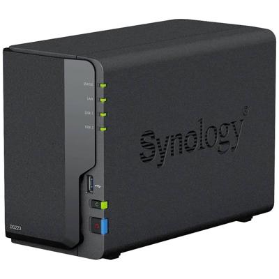 Synology DS223-6TB-FR DS223-6TB-FR NAS-server 6 TB Refurbished (goede staat) Ontwaken bij LAN-/WAN-verbinding, Aan/uit-schakelaar Synology DS223-6TB-FR DS223-6TB-FR NAS-server 6 TB Refurbished (goede staat) Ontwaken bij LAN-/WAN-verbinding, Aan/uit-schakelaar