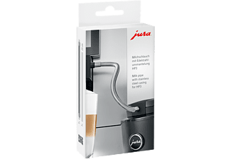Jura Melkslang met RVS mantel HP3 Koffie accessoire Zilver