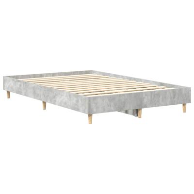 Bedframe zonder matras 180x200 cm spaanplaat betongrijs