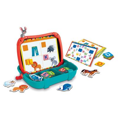 Clementoni - Magnetisch Letters & Dieren Etui - Vanaf 3 jaar