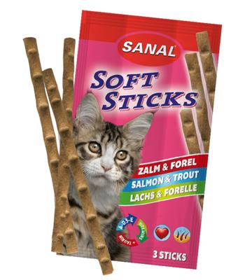 Sanal pak à 3 soft sticks zalm en forel