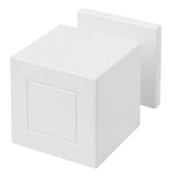 Formani Jan des Bouvrie Square JB200V voordeurknop vast op rozet - wit - thumbnail