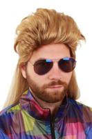 Pruik Mike blond - thumbnail