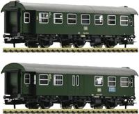 Fleischmann 809910 N set van 2 ombouwwagens 2e klas van de DB - thumbnail