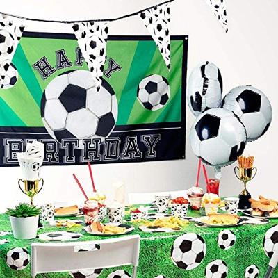 Boland Vlaggenlijn voetbal puntvlaggen, 6mtr.