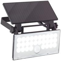 Brilliant Luton G40421/06 Wandlamp op zonne-energie met bewegingsmelder LED 6 W Zwart - thumbnail