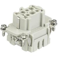 HARTING 09330062716 Businzetstuk Han® E 6 + PE Cage Clamp 1 stuk(s) Piece - thumbnail