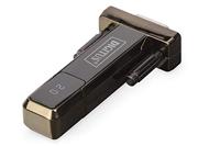 Digitus USB 2.0, Serieel Adapter [1x USB-A 2.0 stekker - 1x D-sub stekker 9-polig] DA-70167 0.80 m Vergulde steekcontacten - thumbnail