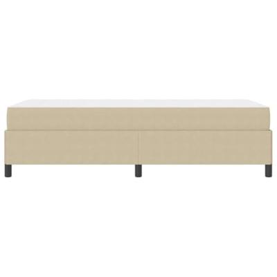 Bedframe Lichtgroen Grijs 90 x 200 cm Katoenen stof