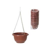 Gerimport Hangbloempot 20 x 11 Cm Terracotta - thumbnail