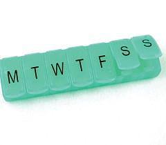 Pillendoos large 1 week 1 Stuks