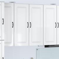 Keukenkast Kalmar Hoogglans wit 80 x 31 x 100 cm Bewerkt hout - thumbnail
