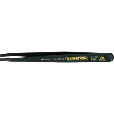 BERNSTEIN Tools for Electronics 5-192 Precisiepincet NKR Plat-breed, scheef 120 mm