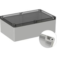 TRU COMPONENTS TC-9065548 Outdoorbehuizing 240.3 x 160.3 x 90 Polycarbonaat Grijs-wit (RAL 7035) 1 stuk(s) - thumbnail