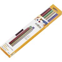 Steinel KLEBESTICKS 200MM GLITZER 200GR Lijmstick 11 mm 200 mm Goud, Zilver, Groen, Blauw, Rood 0.2 kg 10 stuk(s) - thumbnail