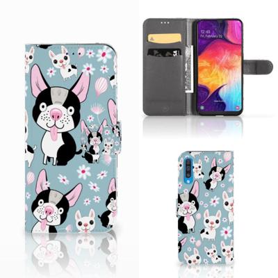 Samsung Galaxy A50 | Telefoonhoesje | Met pasjeshouder | Hondjes Samsung Galaxy A50 | Telefoonhoesje | Met pasjeshouder | Hondjes