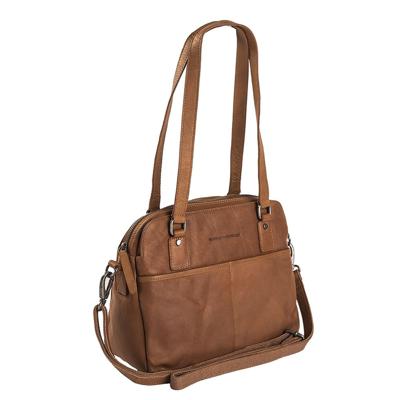 Chesterfield Schoudertas / Shopper Bilbao Cognac
