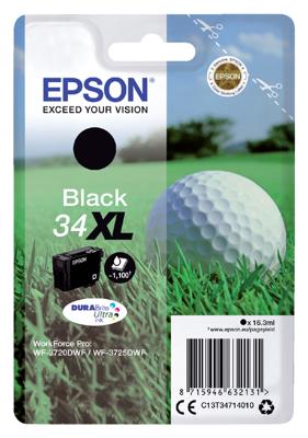 Epson Inktcartridge 34XL Origineel Zwart C 13 T 34714010