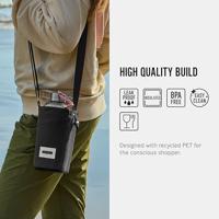 Zwarte Black+Blum Geïsoleerde Flessentas - Koeltas voor fles - Zwart - thumbnail