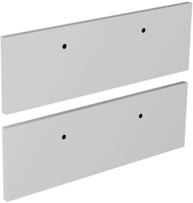 Beaux Montpellier frontenset voor grepen 70x26 hoogglans wit