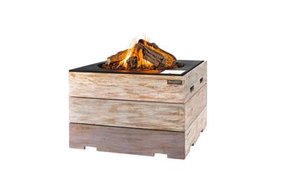 Happy Cocooning | Terrashaard Vierkant | Teakhout Zwart