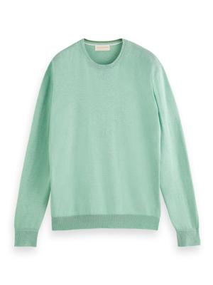 Scotch & Soda fijngebreide trui zalm Scotch & Soda fijngebreide trui zalm