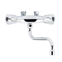 Ithodaalderop WD mengkraan muurmontage onderuitloop chroom 03-00096 - thumbnail