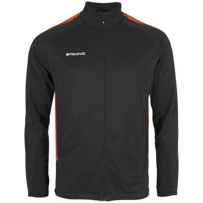 Stanno 408025 First Full Zip Top - Zwart - 2XL