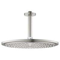 Regendoucheset GROHE Rainshower Cosmopolitan Metal 31 cm met Plafondarm Supersteel - thumbnail