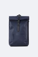 Rains  Rolltop Rucksack - Blue - thumbnail