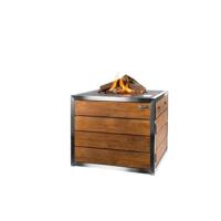 Happy Cocooning | Terrashaard Vierkant | Teakhout Antraciet - thumbnail