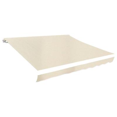 VidaXL Luifeldoek 4x3 m canvas crème