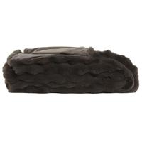 Deken Home ESPRIT Bruin 220 x 240 x 1 cm - thumbnail