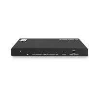 ACT 4K HDMI splitter. 1 in 4 out. EDID ondersteuning - thumbnail