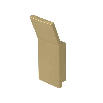 Handdoekhaak Haceka Aline Gold 3,6x8,7 cm Aluminium Mat Goud Handdoekhaak Haceka Aline Gold 3,6x8,7 cm Aluminium Mat Goud