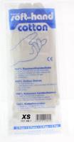 Softhand Verbandhandschoen soft cotton XS 5 Paar - thumbnail