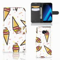 Samsung Galaxy A5 2017 Book Cover Icecream - thumbnail