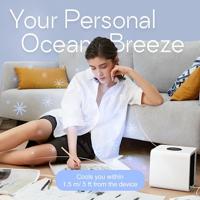 Evapolar evaLIGHT plus (EV-1500) Black evaLIGHT plus (EV-1500) Black Koude-luchtbevochtiger 3 m² Zwart - thumbnail